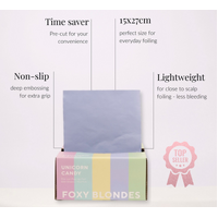 Foxy Blondes Pre-cut Pop Up Foil - Unicorn Candy