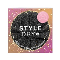 Style Dry Turban Shower Cap -Time to Dazzle
