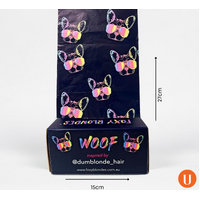 Foxy Blondes Pre-cut Pop Up Foil - Woof