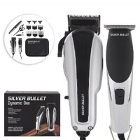 Silver Bullet Dynamic Duo Hair Trimmer & Clipper Set