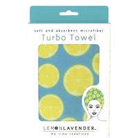 Lemon Lavender Microfiber Turbo Towel