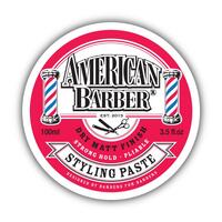 American Barber Styling Paste 50ml-100ml Duo Pack