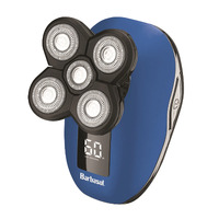 Barbasol - Rechargeable LCD Head Shaver Set