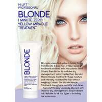 Hi Lift BLONDE 1 Minute Zero Yellow Miracle Treatment 200mL