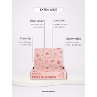 Foxy Blondes Pre Cut Extra Wide Pop Up Foil - Saddle Up