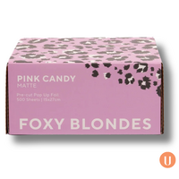Large View Foxy Blondes Pre-cut Pop Up Foil - Pink Candy