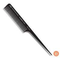 Hi Lift Carbon + Ion Plastic Tail Comb - #24