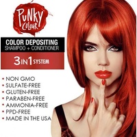 Punky Colour Depositing Shampoo+Conditioner - Redilicious 