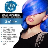 Punky Colour Depositing Shampoo+Conditioner - Bluemania