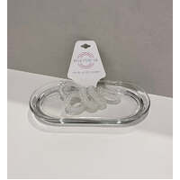 Pink Pewter Hair Twists - Original Clear