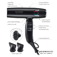 Pro-One Evonic Hairdryer - Gold