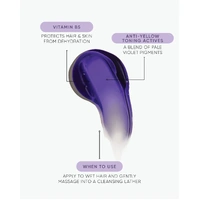 NAK Platinum Blonde Anti-Yellow Shampoo - Travel Size 80mL