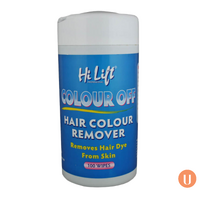 Hi Lift Colour Off Wipes - 100 Wipes Per Tub
