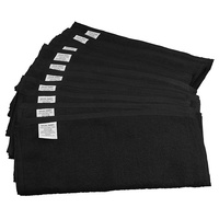 Salon Smart Premium Black Salon Towels - 12 Pack.