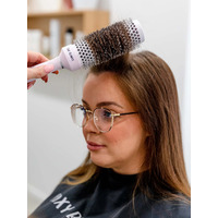 Foxy Blondes - Extra long (MEDIUM) Round Barrel Brush - Lilac