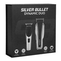 Silver Bullet Dynamic Duo Hair Trimmer & Clipper Set