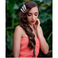 PP Hera - Pearl Accent Metal Hair Clip