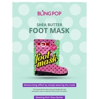 Bling Pop Foot Mask Shea Butter 