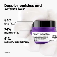 L'Oreal SERIE EXPERT Keratin Alpha Sleek Mask 250mL