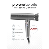 Pro-One Aerolite Hairdryer - Titanium