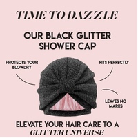Style Dry Turban Shower Cap -Time to Dazzle