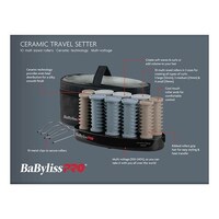 Dateline BaBylissPRO Travel Hot Roller Set 10pc