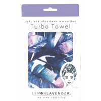 Lemon Lavender Microfiber Turbo Towel