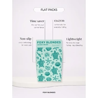 Foxy Blondes Pre-Cut Flat Packed Foil - Ocean Crush