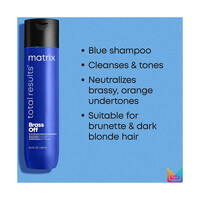 Total Results Brass Off Shampoo 300mL