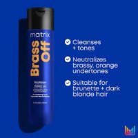 Matrix Brass Off Blue Shampoo 300mL