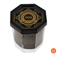 999 Bobby Pins 250g Tub 2" - Bronze Ball Tip