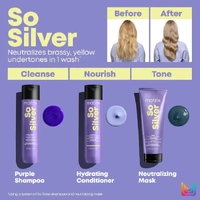 Matrix So Silver Purple Shampoo 300mL