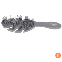 WetBrush Go Green Detangler Hair Brush Grey Leaf