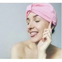 SD Turban Shower Cap - Cotton Candy