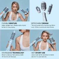 Mermade Interchangeable Blow Dry Brush - Baby Blue
