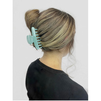 Pink Pewter Glossy Claw Hair Clip