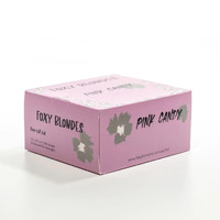 Foxy Blondes Pre-cut Pop Up Foil - Pink Candy Gloss