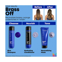 Matrix Brass Off Blue Shampoo 300mL
