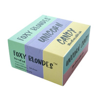 Foxy Blondes Pre-cut Pop Up Foil - Unicorn Candy