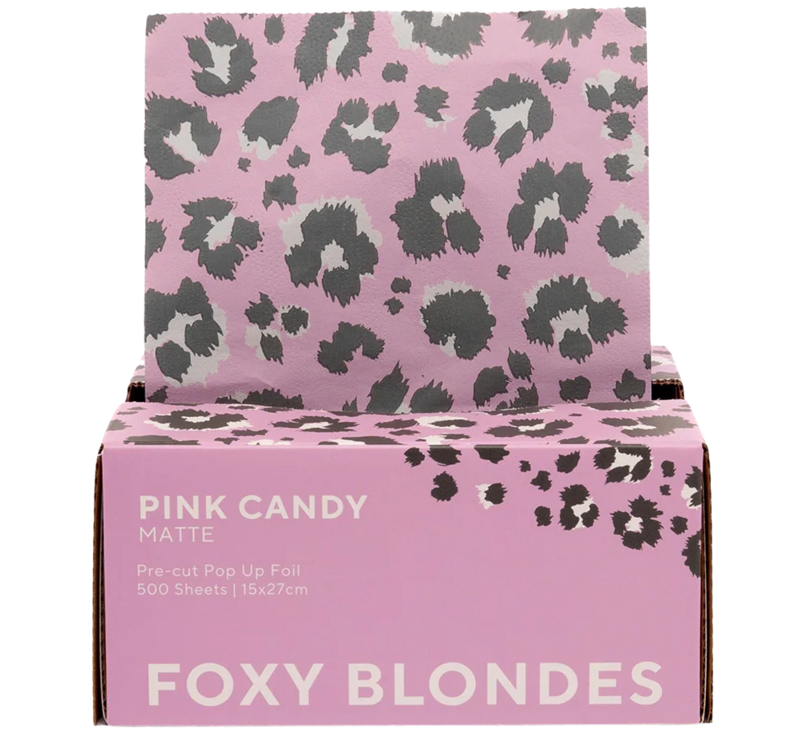Large View Foxy Blondes Pre-cut Pop Up Foil - Pink Candy