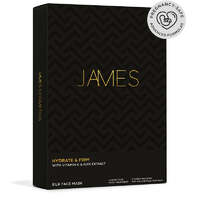 James Cosmetics Hydrate & Firm Silk Face Mask