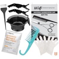 All U Need Colour Tool Kit + Extremely Damaged Protein Treatment - Black