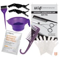 All U Need Colour Tool Kit + Extremely Damaged Protein Treatment - Purple