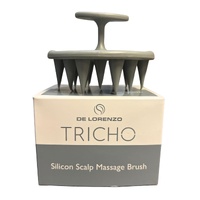 DeLorenzo Tricho Silicon Scalp Massage Brush