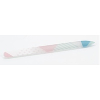 Better Shape Up Glass Nail File - Multi Coloured