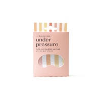 Under Pressure Hot & Cold Weighted Eye Mask - Cabana Stripe