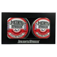 American Barber Styling Paste 50ml-100ml Duo Pack