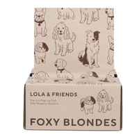 Foxy Blondes Pre-cut Pop Up Foil - Lola & Friends