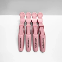 Jumbo Baby Pink Croc Clips - 4 Pack