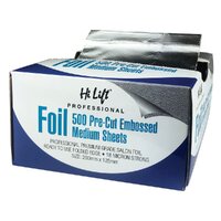 500 Pre Cut Pop Up Folded Sheets Medium 18 Micron Silver